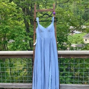 I am 5.6 and 135, this dress was way too big but absolutely gorgeous.